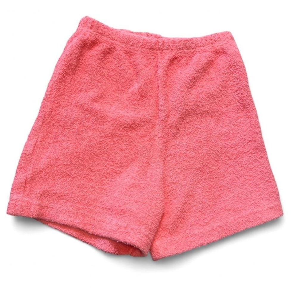 Y2K Soft as a Grape Fuzzy pink‎ Shorts, Girls Size L
